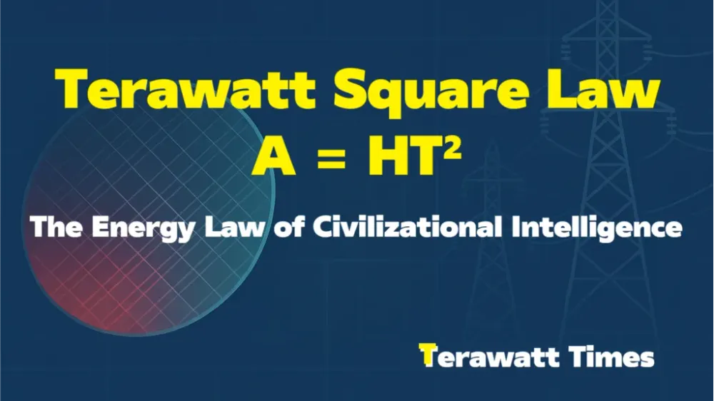 Terawatt Square Law: A = HT²