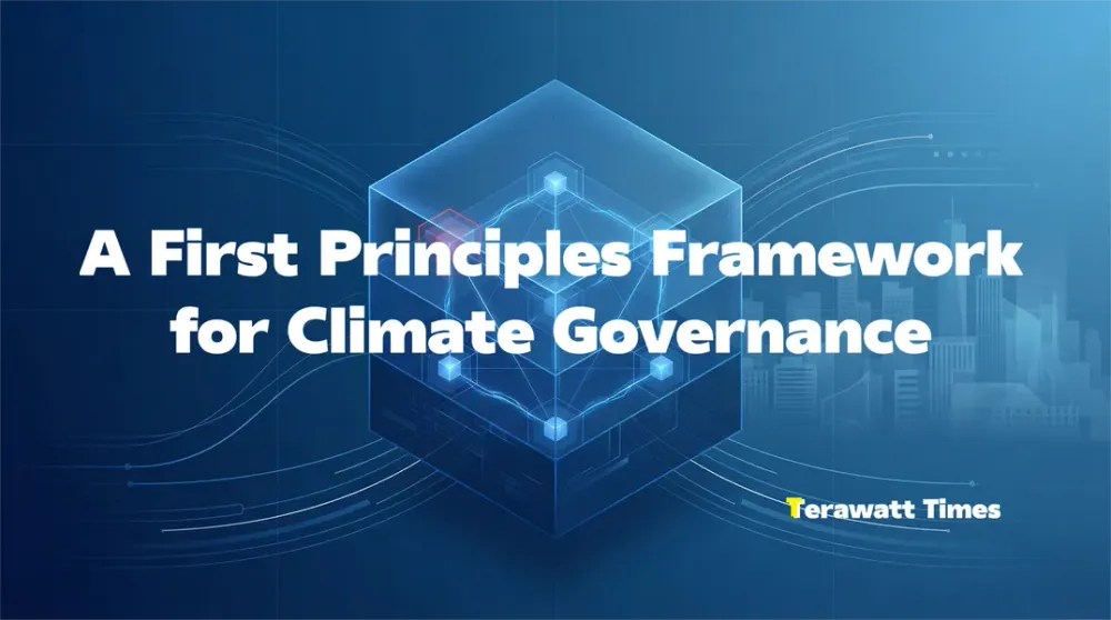 A First Principles Framework for Climate Governance: Core Functions from Cybernetic Theory