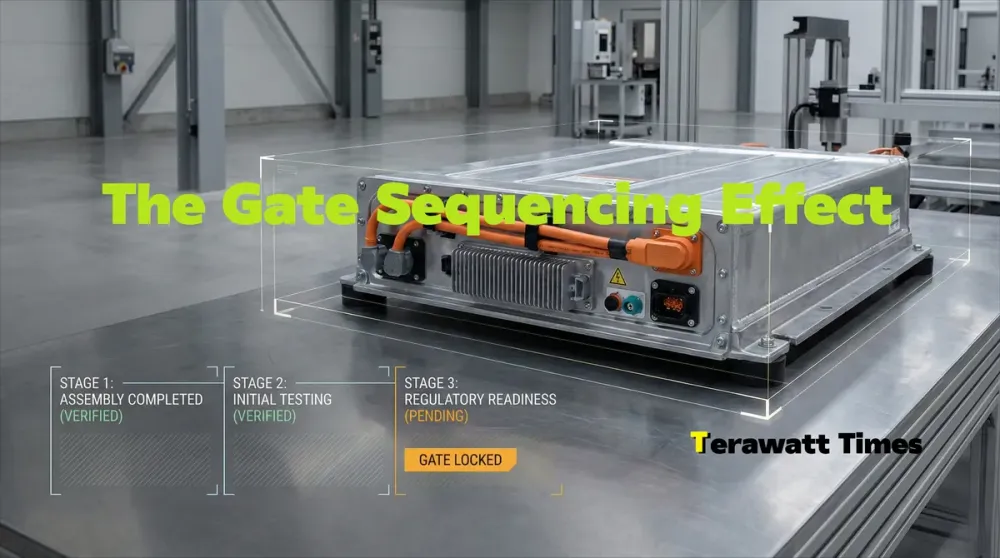 The Gate Sequencing Effect: Why Carbon Accounting Capability Determines DPP Readiness