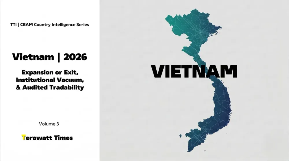 CBAM Country Intelligence Vietnam 2026: Expansion or Exit, Institutional Vacuum, and Audited Tradability