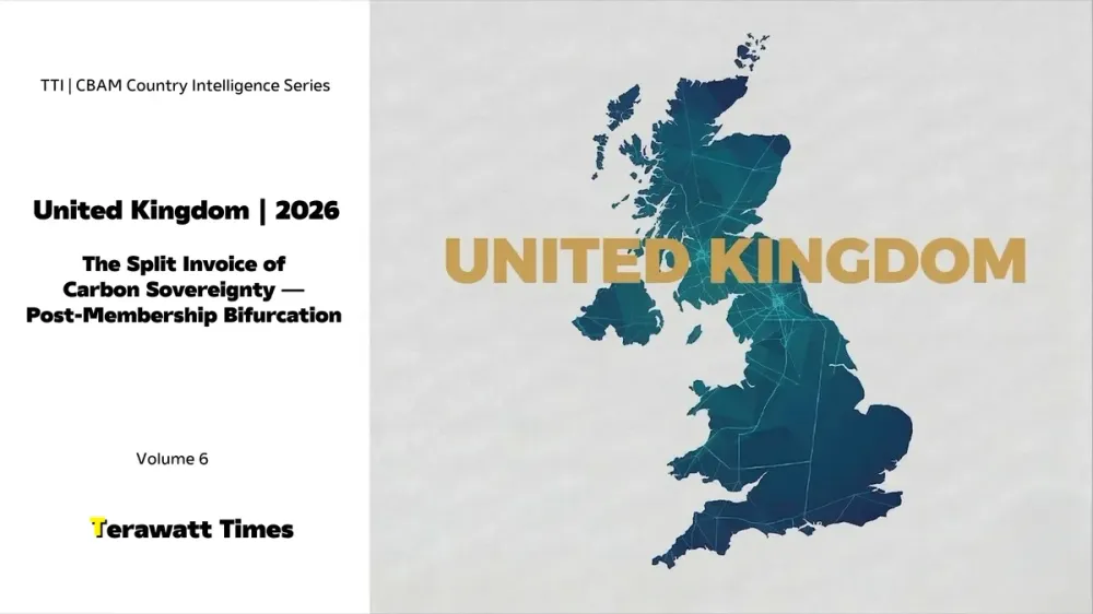 CBAM Country Intelligence United Kingdom 2026: The Split Invoice of Carbon Sovereignty — Post-Membership Bifurcation