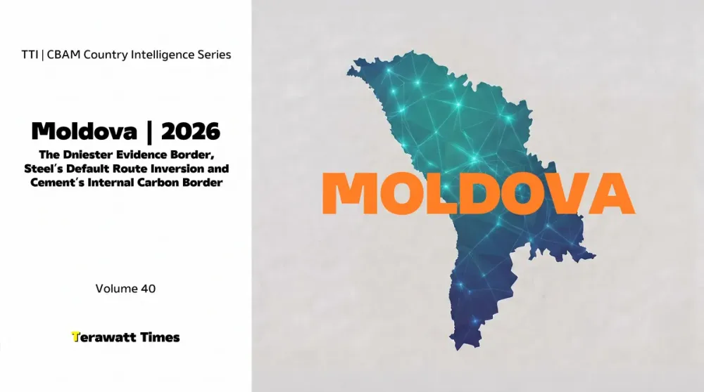 CBAM Country Intelligence Moldova 2026: The Dniester Evidence Border, Steel’s Default Route Inversion and Cement’s Internal Carbon Border