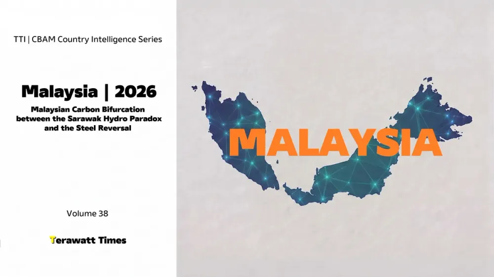 CBAM Country Intelligence Malaysia 2026: Malaysian Carbon Bifurcation between the Sarawak Hydro Paradox and the Steel Reversal