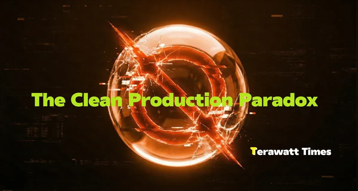The Clean Production Paradox: Capital Investment, Accounting Boundaries, and the Architecture of Recognition