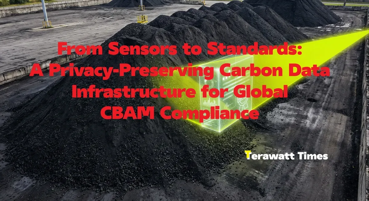 From Sensors to Standards: A Privacy-Preserving Carbon Data Infrastructure for Global CBAM Compliance