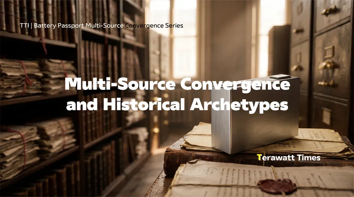 Multi-Source Convergence and Historical Archetypes: External Reference Frames for the EU Battery Regulation