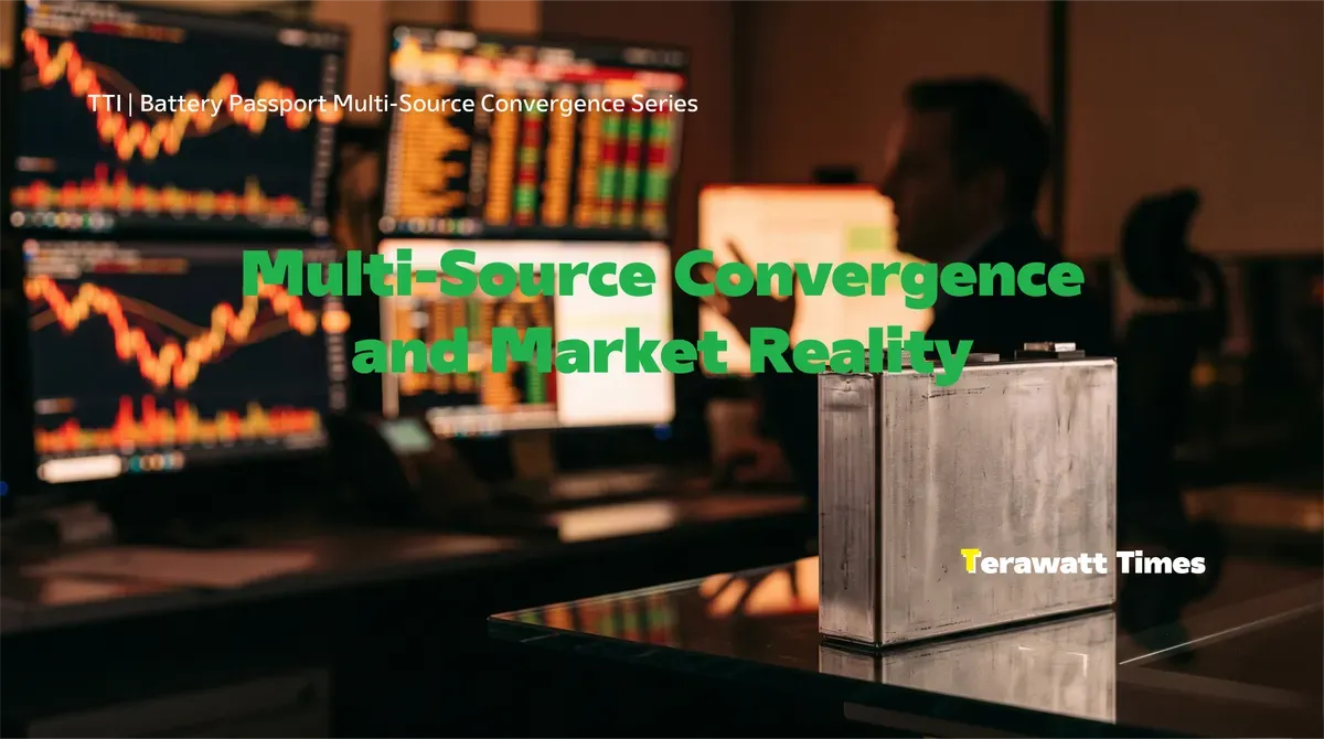 Multi-Source Convergence and Market Reality: External Reference Frames for the EU Battery Regulation