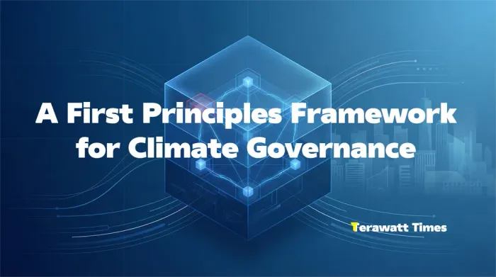 A First Principles Framework for Climate Governance: Core Functions from Cybernetic Theory