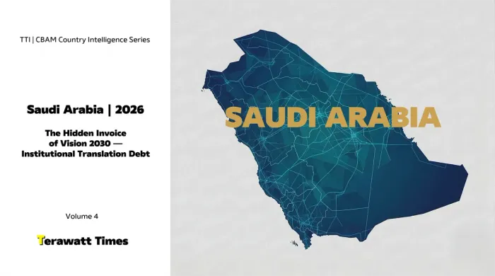 CBAM Country Intelligence Saudi Arabia 2026: The Hidden Invoice of Vision 2030 — Institutional Translation Debt
