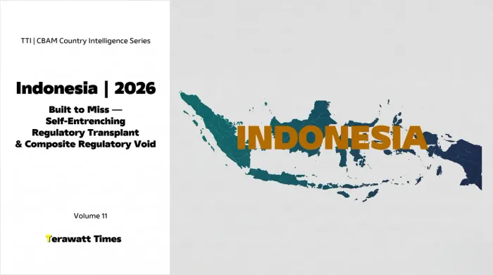 CBAM Country Intelligence Indonesia 2026: Built to Miss — Self-Entrenching Regulatory Transplant and Composite Regulatory Void